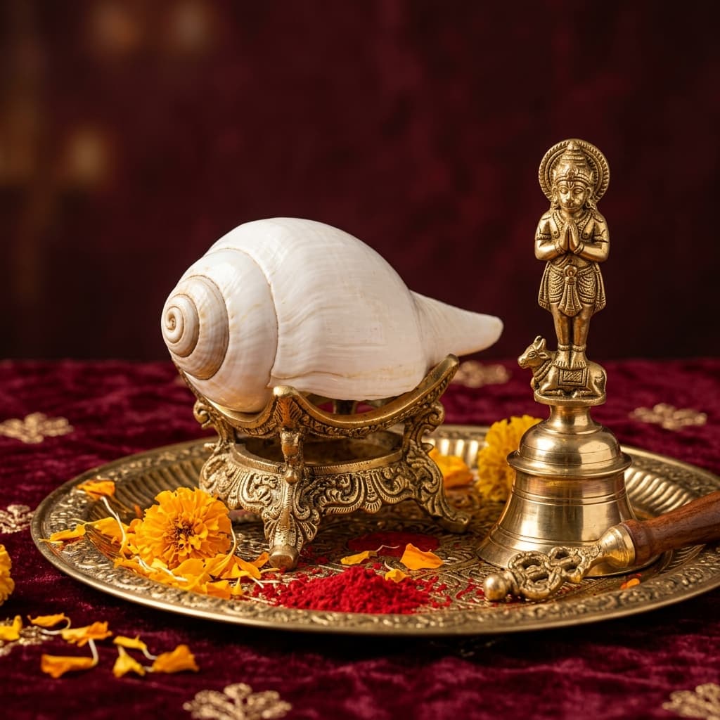 శంఖాలు & పూజా గంటలు